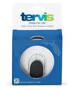 Tervis® Slider Lid | Fits 30oz Stainless Steel Tumblers - Clear & Black