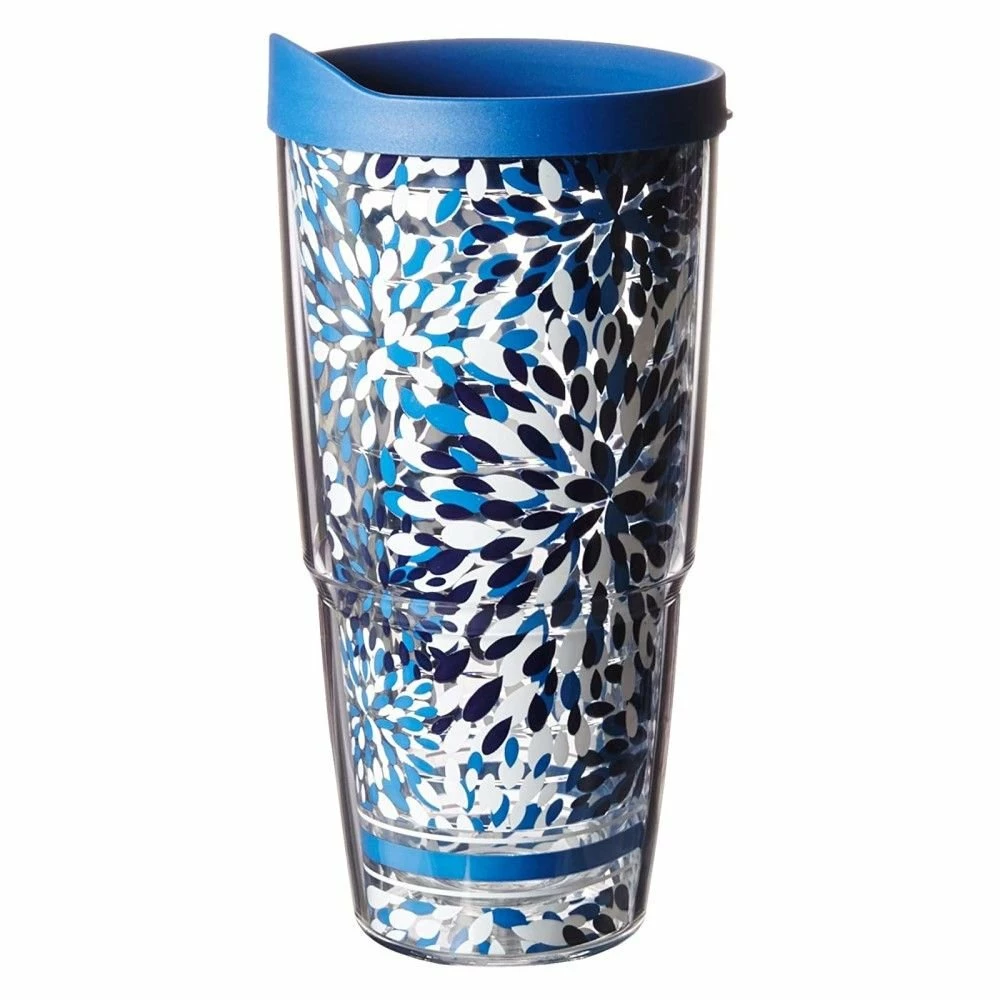 Tervis® 24oz Double-Walled Insulated Tumbler With Lid | Fiesta® Calypso - Lapis 3 Tervis® 24oz Double-Walled Insulated Tumbler With Lid | Fiesta® Calypso - Lapis