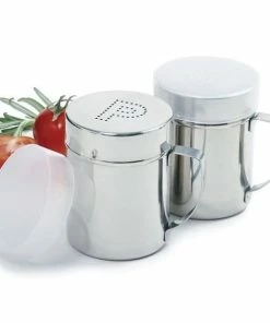 Norpro Stainless Steel Salt And Pepper Shakers