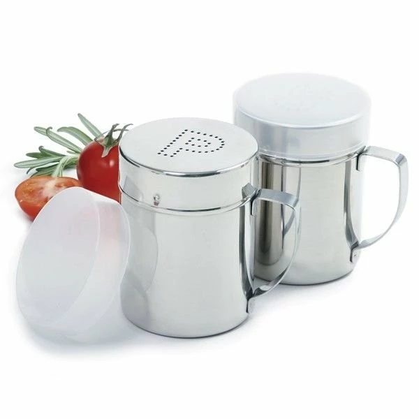 Norpro Stainless Steel Salt And Pepper Shakers 3 Norpro Stainless Steel Salt And Pepper Shakers