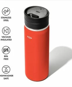 OXO Good Grips 20oz Thermal Mug Water Bottle | Terra Cotta -Glassware & Drinkware Shop 81adaociqll. ac sl1500
