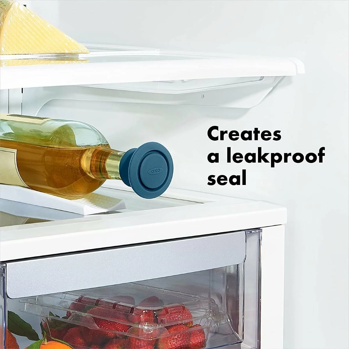 OXO Good Grips Silicone Wine Stoppers | Set Of 3 7 OXO Good Grips Silicone Wine Stoppers | Set Of 3 - Image 5