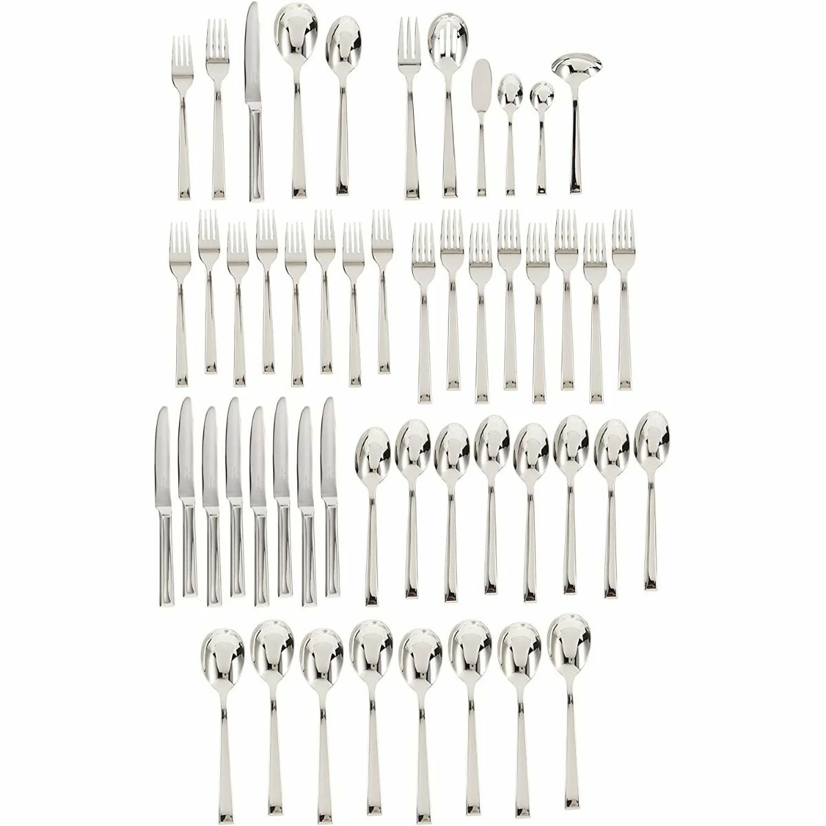 Villeroy & Boch 46-Piece Stainless Steel Flatware & Serving Set | Victor 4 Villeroy & Boch 46-Piece Stainless Steel Flatware & Serving Set | Victor - Image 2
