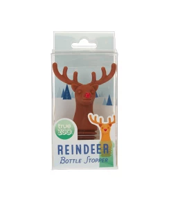 True Brands Reindeer Bottle Stopper -Glassware & Drinkware Shop 8329 v1 pog front 1