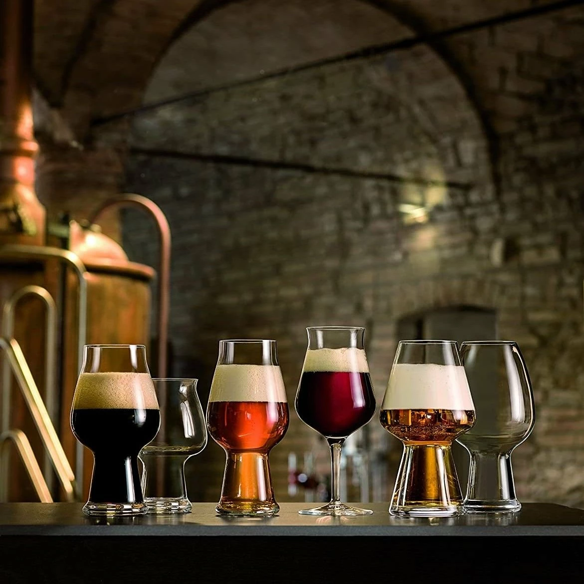 Luigi Bormioli Birrateque 18.25oz Pilsner Glass | Set Of 2 8 Luigi Bormioli Birrateque 18.25oz Pilsner Glass | Set Of 2 - Image 6