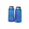 Mosser Glass Panel Salt And Pepper Shakers | Cobalt 2 Mosser Glass Panel Salt And Pepper Shakers | Cobalt -Glassware & Drinkware Shop 930cob