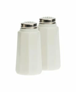 Mosser Glass Panel Salt And Pepper Shakers | Milk