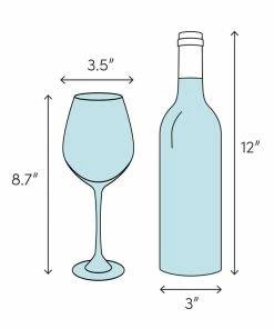 Luigi Bormioli 20oz Aero Grand Vini Glass | Set Of 6 -Glassware & Drinkware Shop aerograndvini20oz.crystalredwineglass 2