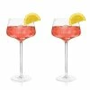Viski® Angled Crystal Amaro Spritz Glasses 1 Viski® Angled Crystal Amaro Spritz Glasses -Glassware & Drinkware Shop amaro