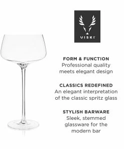 Viski® Angled Crystal Amaro Spritz Glasses 23 Viski® Angled Crystal Amaro Spritz Glasses -Glassware & Drinkware Shop amaro5