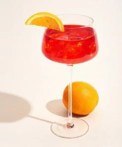 Viski® Angled Crystal Amaro Spritz Glasses 19 Viski® Angled Crystal Amaro Spritz Glasses -Glassware & Drinkware Shop amoro1