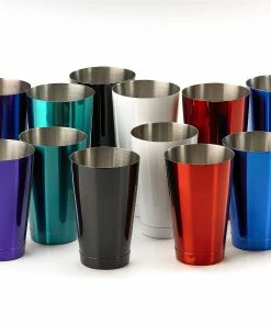 Mercer Barfly 18oz Shaker/Tin | Teal -Glassware & Drinkware Shop another lifestyle of shakers 4