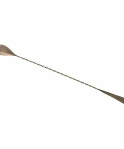 Mercer Barfly 13.2" Japanese-Style Bar Spoon | Antique Copper