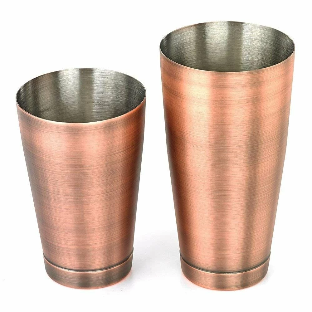 Mercer Barfly Shaker/Tin Set | Antique Copper 4 Mercer Barfly Shaker/Tin Set | Antique Copper - Image 2