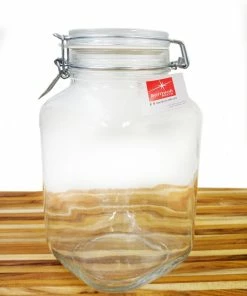 Bormioli Rocco 3L Swing Top Fido Glass Jar -Glassware & Drinkware Shop bormioli rocco 3l jar