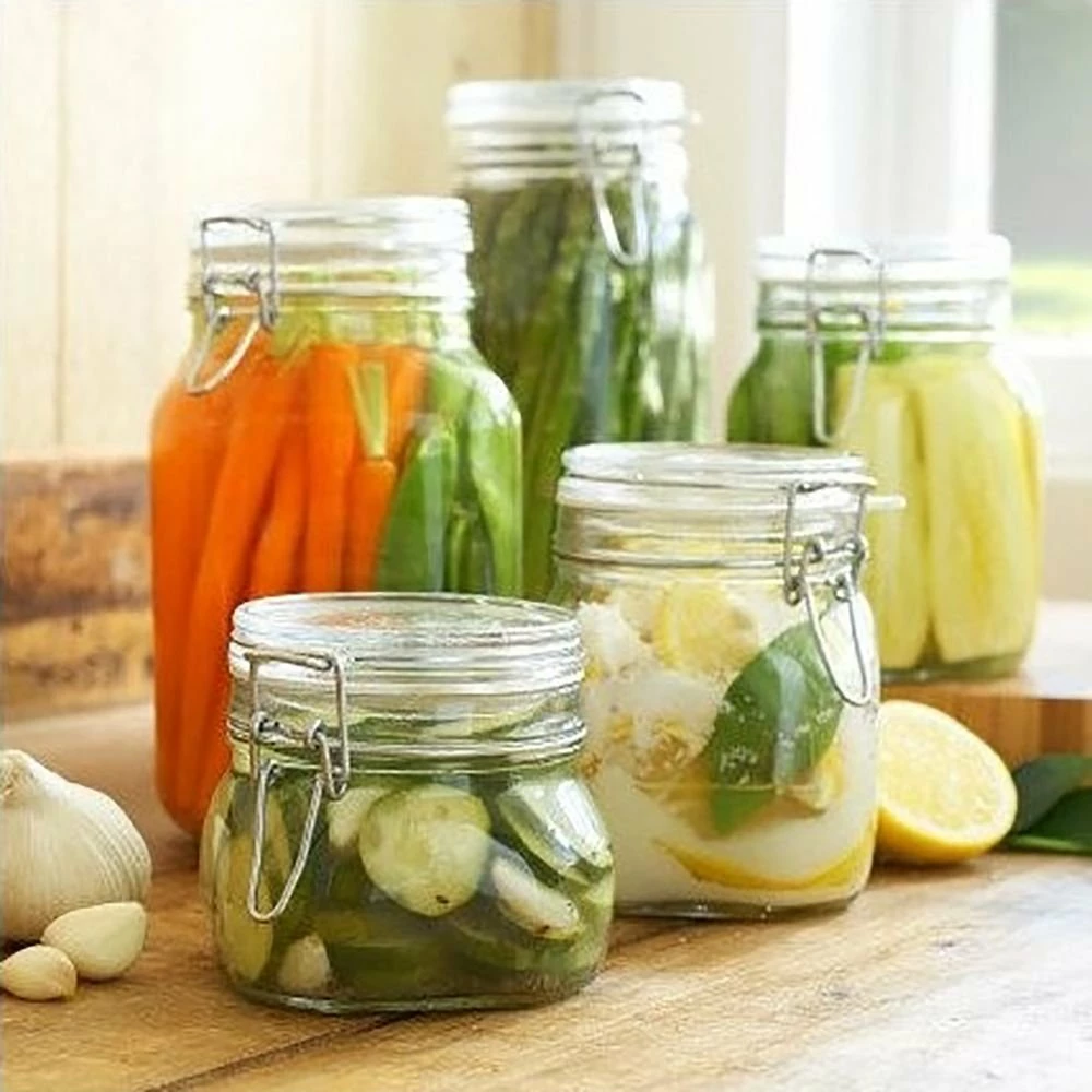 Bormioli Rocco 0.5L Swing Top Fido Canning Jars | 6-pack 5 Bormioli Rocco 0.5L Swing Top Fido Canning Jars | 6-pack - Image 3