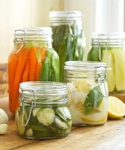 Bormioli Rocco 0.5L Swing Top Fido Glass Jars | 30-pack 7 Bormioli Rocco 0.5L Swing Top Fido Glass Jars | 30-pack -Glassware & Drinkware Shop bormioli rocco fido canning jar 1 liter lifestyle 1 149220m04321991 1 5