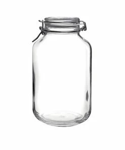 Bormioli Rocco 4L Swing Top Fido Glass Jars | 30-pack 5 Bormioli Rocco 4L Swing Top Fido Glass Jars | 30-pack -Glassware & Drinkware Shop bormioli rocco large glass fido canning jar 4 liter 149260m02321877 1