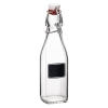Bormioli Rocco 8.5oz Swing Top Bottle W/ Chalkboard Label 1 Bormioli Rocco 8.5oz Swing Top Bottle W/ Chalkboard Label -Glassware & Drinkware Shop bormioli rocco 8.5oz chalkboard swing top bottle
