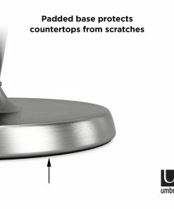 Umbra Tug Paper Towel Holder | Smoke -Glassware & Drinkware Shop callout tug pth smoke 4