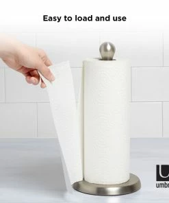 Umbra Tug Paper Towel Holder | Smoke -Glassware & Drinkware Shop callout tug pth smoke 5