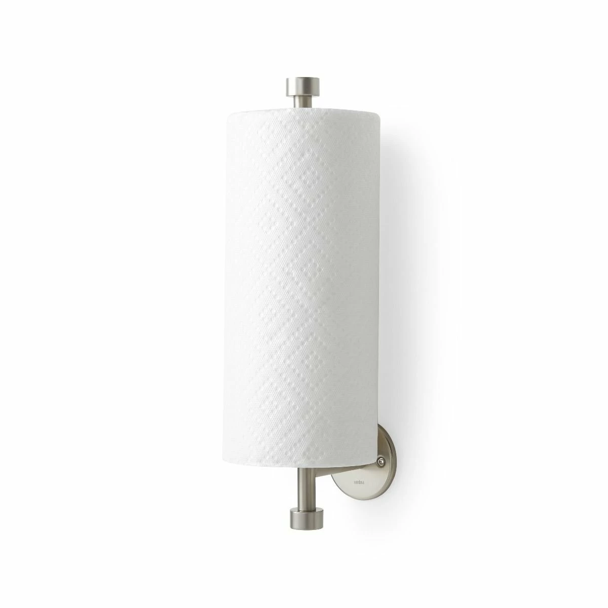 Umbra Cappa Wall Mounted Paper Towel Holder | Nickel 6 Umbra Cappa Wall Mounted Paper Towel Holder | Nickel - Image 4