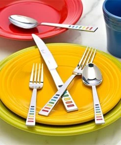 Fiesta® 20-Piece Flatware Set | Celebration -Glassware & Drinkware Shop celebration flatware
