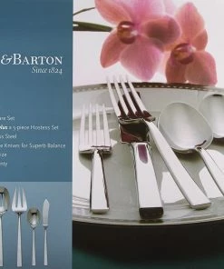 Reed & Barton Legacy Collection - 65 Piece Cole Flatware Set -Glassware & Drinkware Shop cole2