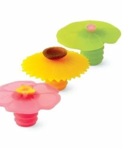 Charles Viancin Floral Bottle Stopper