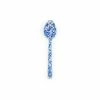 Crow Canyon Home Crow Canyon Enameled Slotted Spoon Blue Marble -Glassware & Drinkware Shop d53dbm