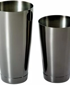 Mercer Barfly Deluxe II Set | Gun Metal Black 24 Mercer Barfly Deluxe II Set | Gun Metal Black -Glassware & Drinkware Shop deluxe 2 shakers