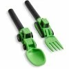 Masontops Dinneractive Construction Utensil Set Of 2 Green 1 Masontops Dinneractive Construction Utensil Set Of 2 Green -Glassware & Drinkware Shop dinneractive green construction utensil set da2pcgr