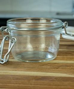 Bormioli Rocco 4.25oz Swing Top Fido Jar | White Top 9 Bormioli Rocco 4.25oz Swing Top Fido Jar | White Top -Glassware & Drinkware Shop dsc 1504 1