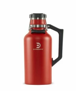 DrinkTanks 64oz Craft Growler | Crimson