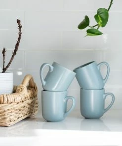 Everything Kitchens Modern Flat 8-Piece Mug Set | Stone Gray & Dusty Blue 12 Everything Kitchens Modern Flat 8-Piece Mug Set | Stone Gray & Dusty Blue -Glassware & Drinkware Shop ek modern flat lifestyle squares 0033 capture0008 1 2