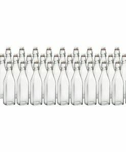 Bormioli Rocco 17oz Swing Top Glass Bottles | 30-pack