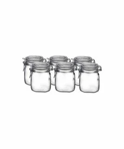 Bormioli Rocco 0.75L Swing Top Fido Canning Jars | 6-pack