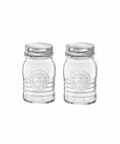 Bormioli Rocco 8oz Officina1825 Salt & Pepper Shaker Set