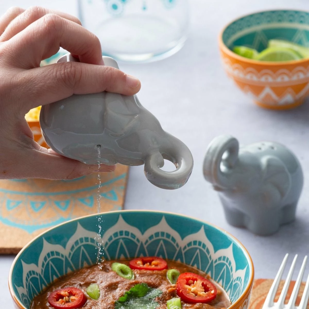 Typhoon World Foods Elephant Shakers | Set Of 2 5 Typhoon World Foods Elephant Shakers | Set Of 2 - Image 3