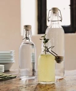 Bormioli Rocco 17oz Emilia Glass Bottle 9 Bormioli Rocco 17oz Emilia Glass Bottle -Glassware & Drinkware Shop emilia set 1