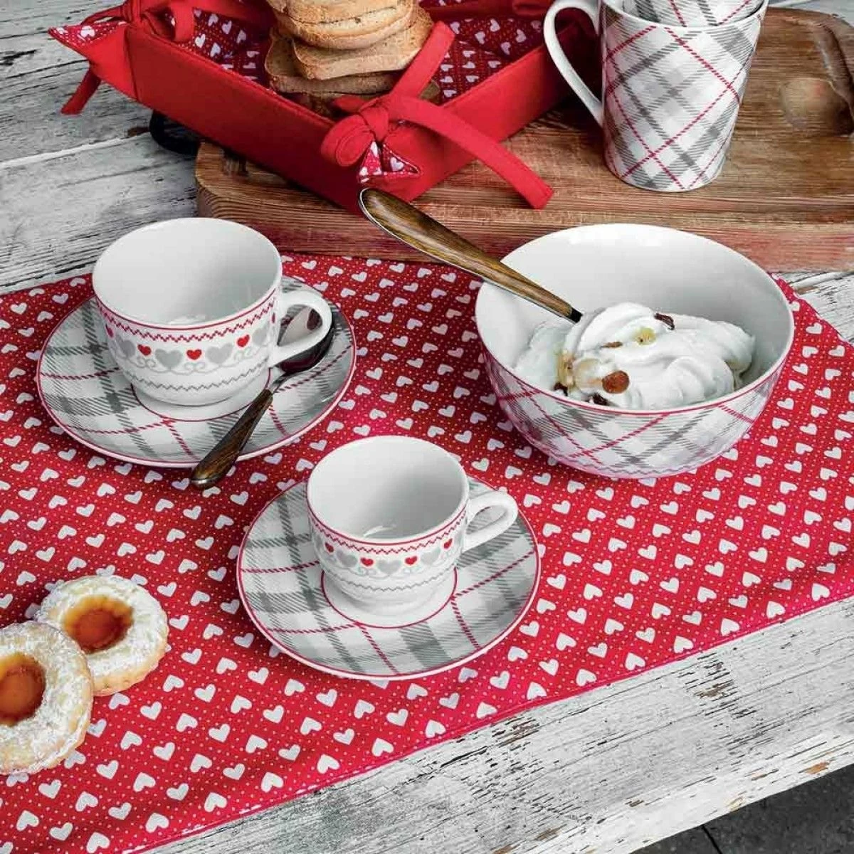 Tognana Brunico Espresso Cups & Saucers | Set Of 6 4 Tognana Brunico Espresso Cups & Saucers | Set Of 6 - Image 2