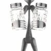 Forked Up Art Salt & Pepper Holder - Spoon Art Figurine -Glassware & Drinkware Shop forked up spoon salt pepper set s01