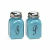 Mosser Glass Monogram Salt & Pepper Set | Georgia Blue -Glassware & Drinkware Shop georgiabluesp1