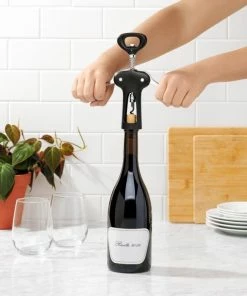 OXO Winged Corkscrew With Bottle Opener 10 OXO Winged Corkscrew With Bottle Opener -Glassware & Drinkware Shop gg 11245400 4a