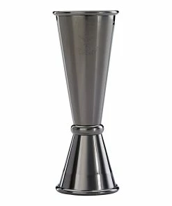 Mercer Barfly Basic Set | Gun Metal Black -Glassware & Drinkware Shop gun metal jigger basic