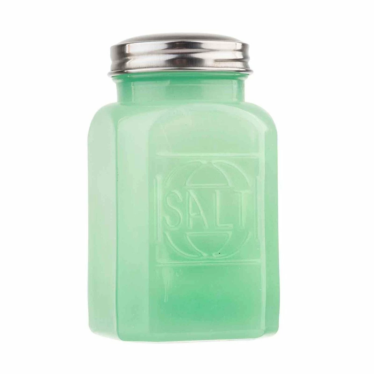 TableCraft Jadeite Glass Collection 6oz Salt Shaker 3 TableCraft Jadeite Glass Collection 6oz Salt Shaker