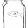Kilner Swing Top Square Glass Jar | 1.5L 1 Kilner Swing Top Square Glass Jar | 1.5L -Glassware & Drinkware Shop kilner clip top 51 ounce square jar 0025.512