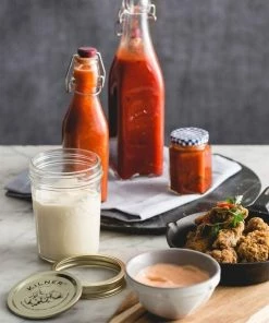 Kilner Swing Top Square Glass Bottle | 8.25oz 7 Kilner Swing Top Square Glass Bottle | 8.25oz -Glassware & Drinkware Shop kilner clip top 9 ounce square bottle lifestyle