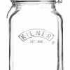 Kilner Swing Top Square Glass Jar | 2L -Glassware & Drinkware Shop kilner clip top square jar 68 oz 0025.513