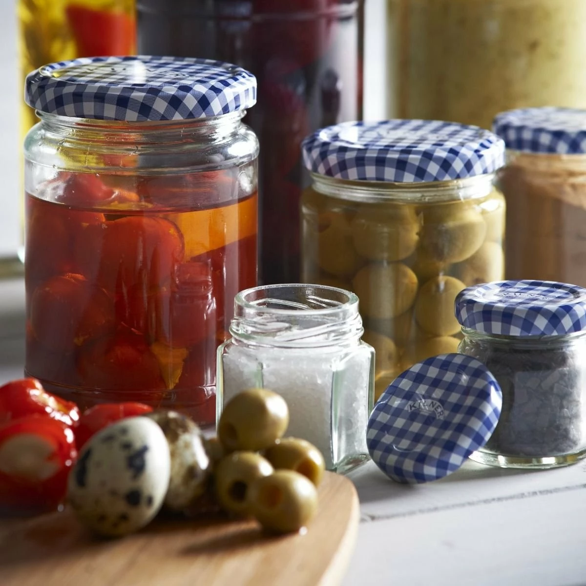Kilner Twist Top Hexagonal Jar (Blue) | 1.6oz 4 Kilner Twist Top Hexagonal Jar (Blue) | 1.6oz - Image 2